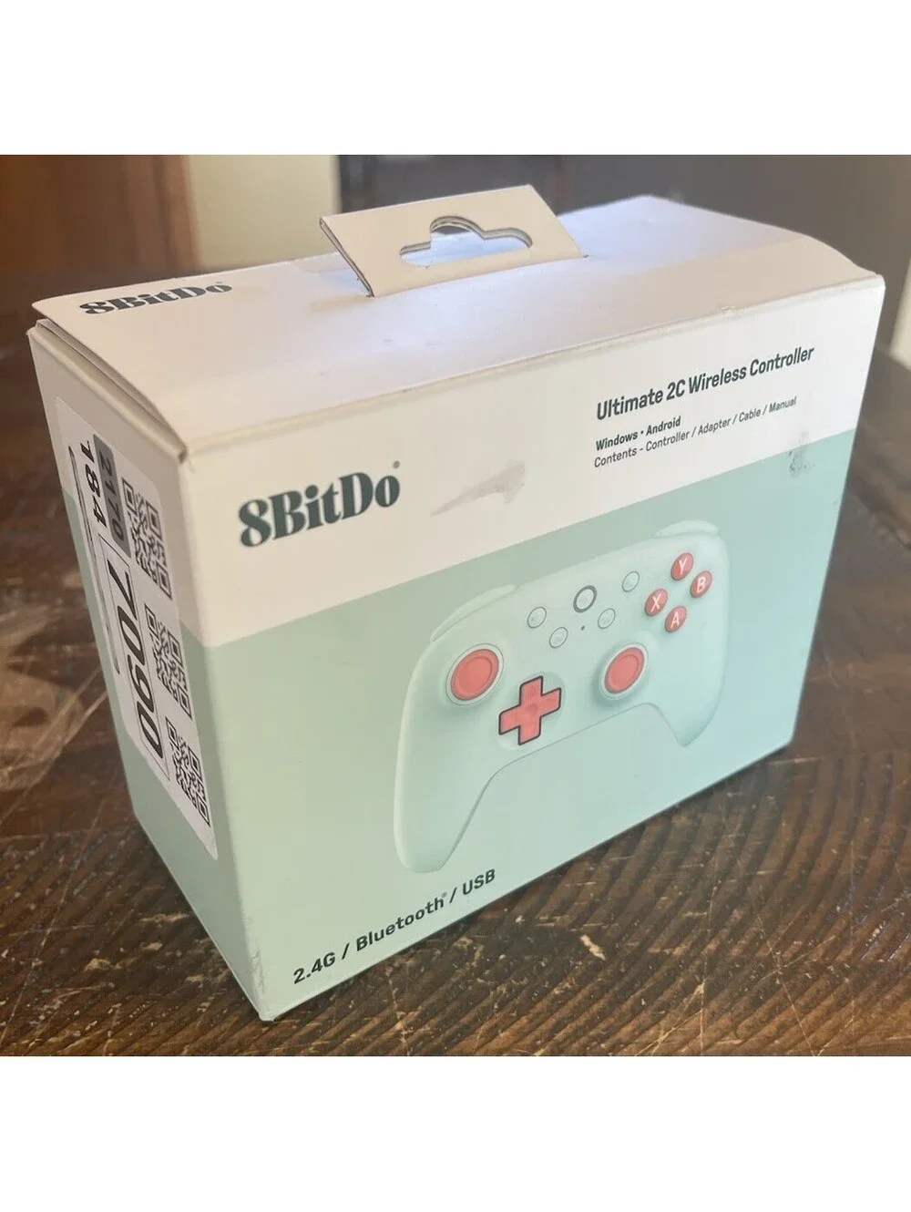 8BitDo Ultimate 2C Bluetooth Controller for Windows/Android/PC - Mint & Orange